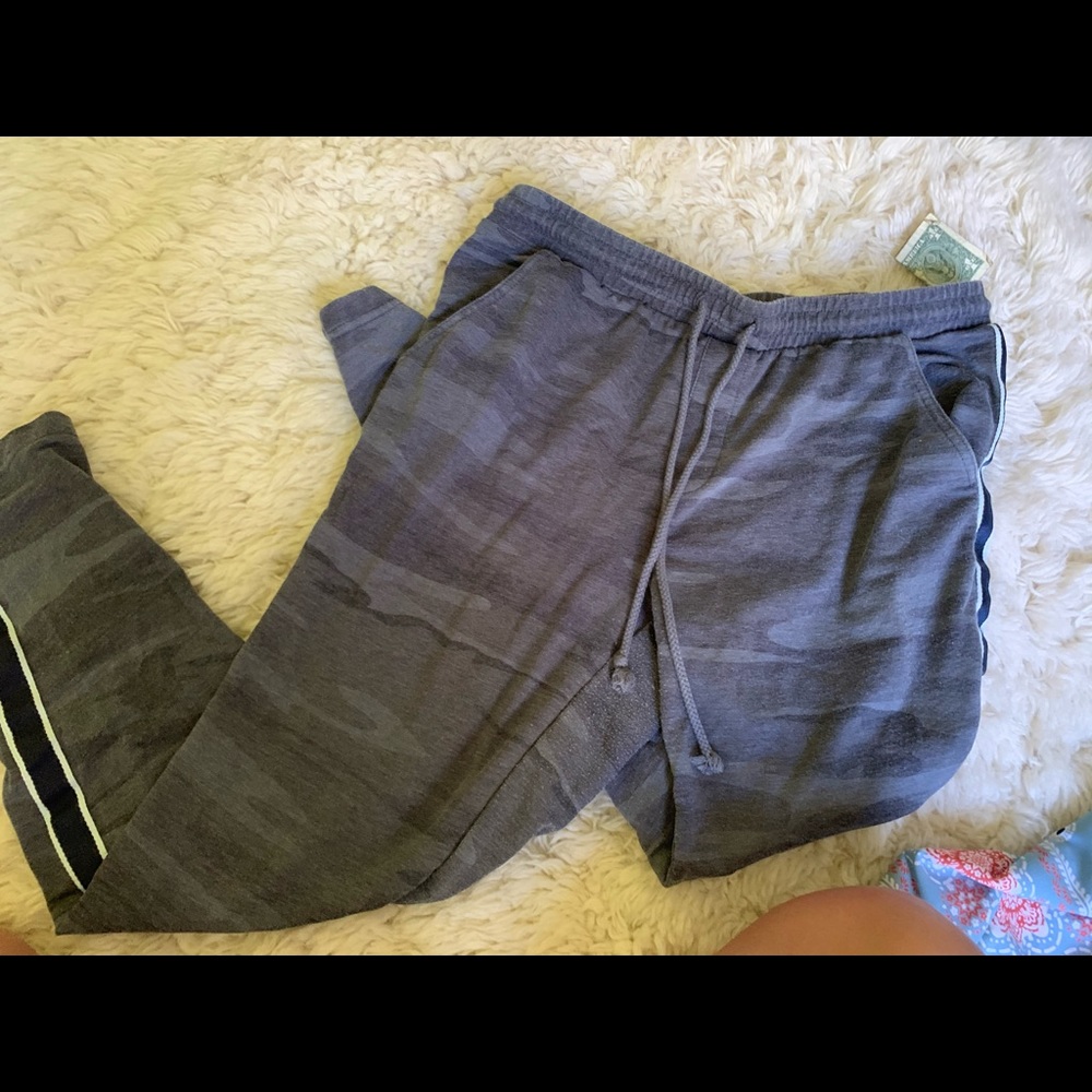 Grey camo sweats